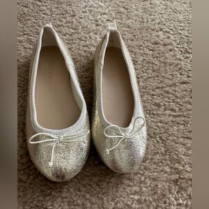 Crewcuts Metallic Ballet Flats